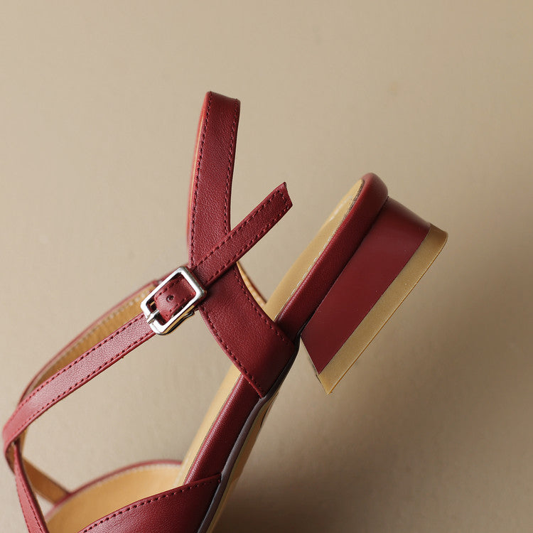 Stella | Slingback in vera pelle a punta quadrata