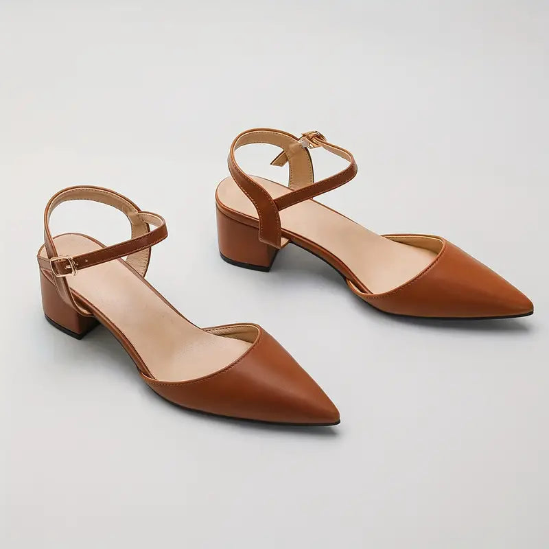 Elena | Scarpe a punta con cinturino