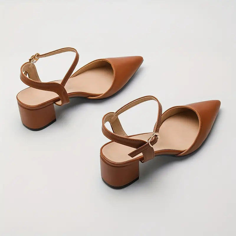 Elena | Scarpe a punta con cinturino