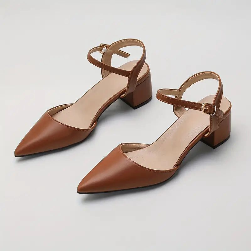 Elena | Scarpe a punta con cinturino