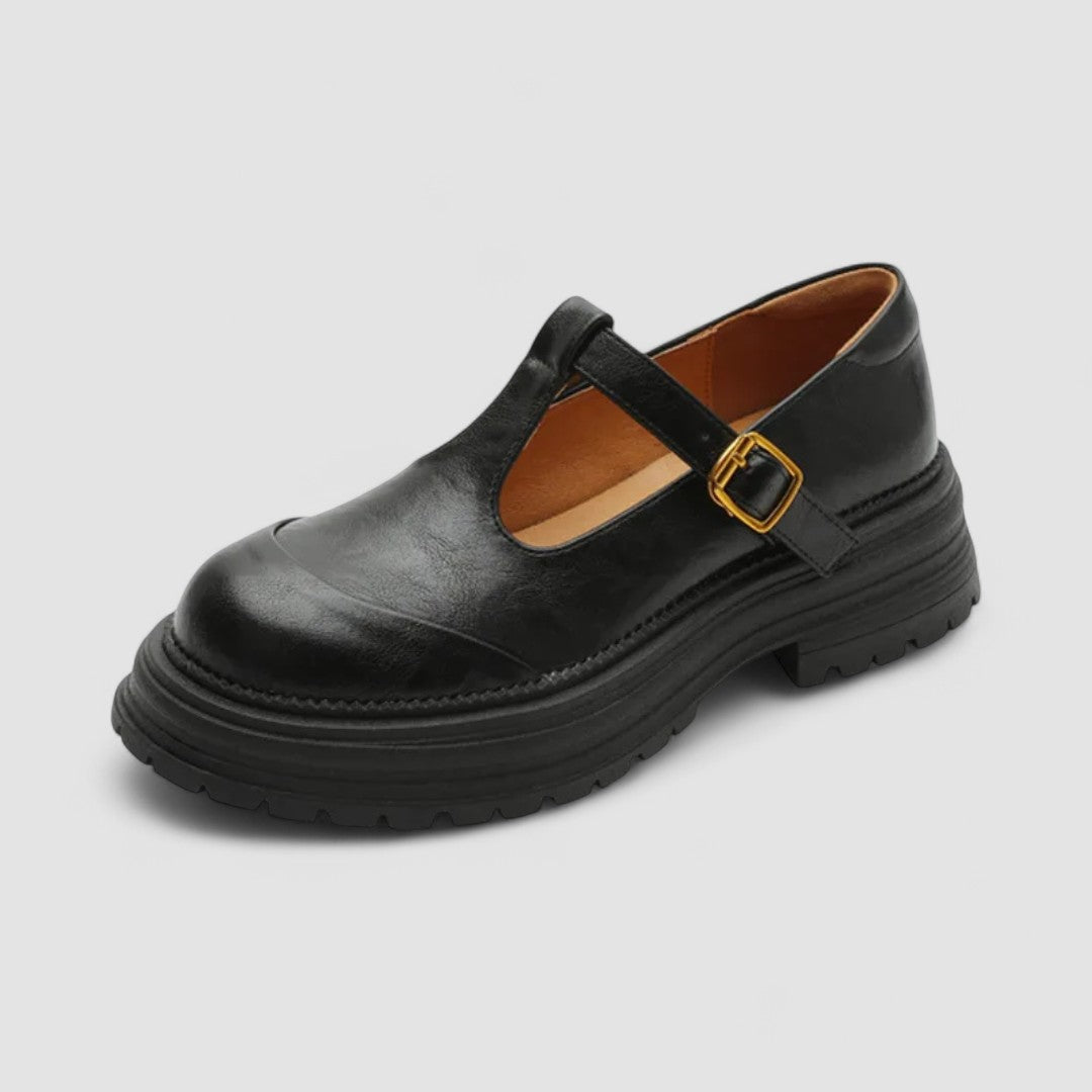 Chloé | Scarpe con cinturino a T e suola carrarmato