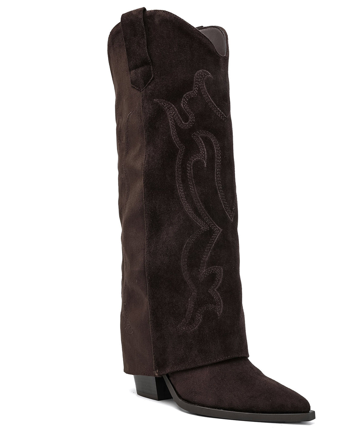 Arwen | Stivali cowboy marrone scuro