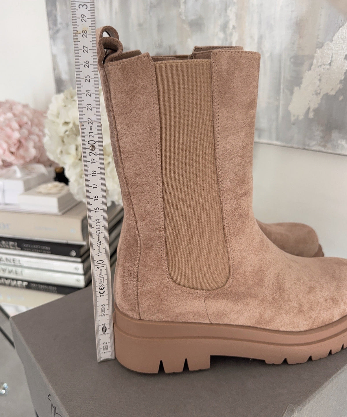 Zelaria | Chelsea boots beige