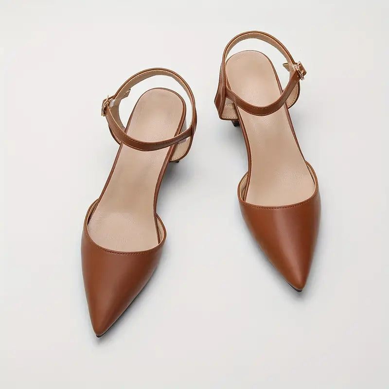 Elena | Scarpe a punta con cinturino