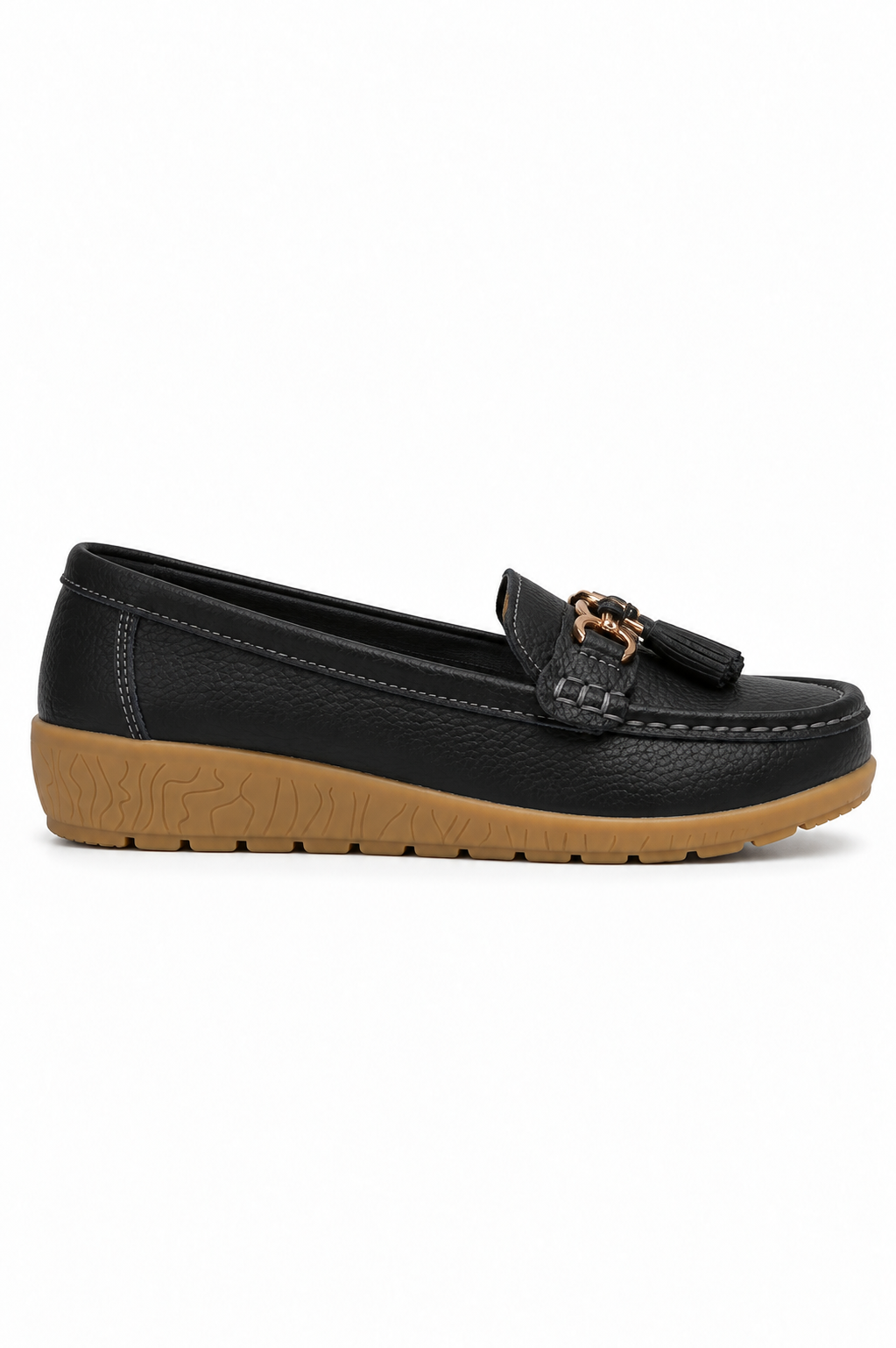 Ginevra | Mocassini con nappa metallica