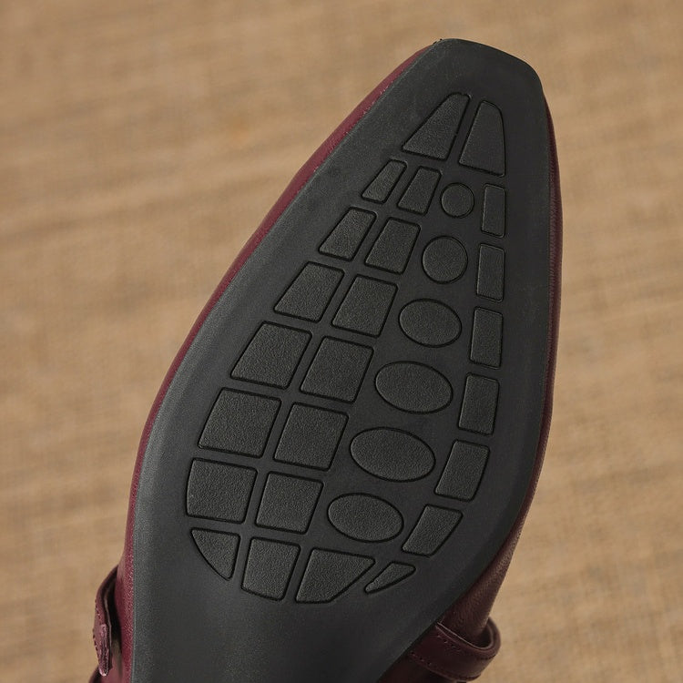 Quaro | Mules Mary Jane in vera pelle