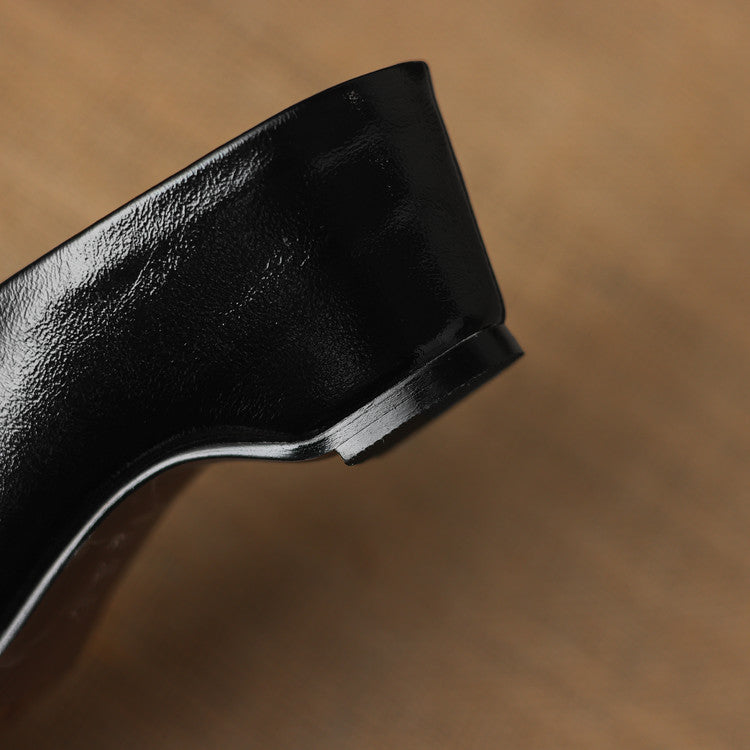 Miora | Mules in vera pelle a punta