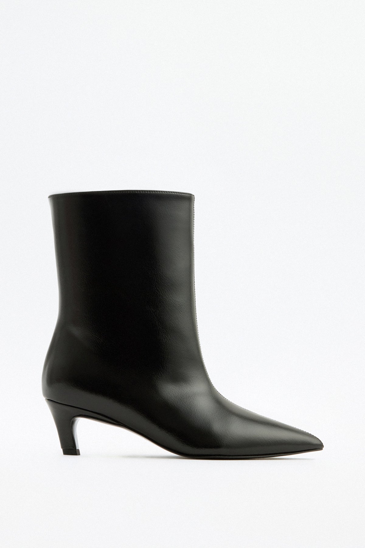Stivaletti Aria in pelle - Nero