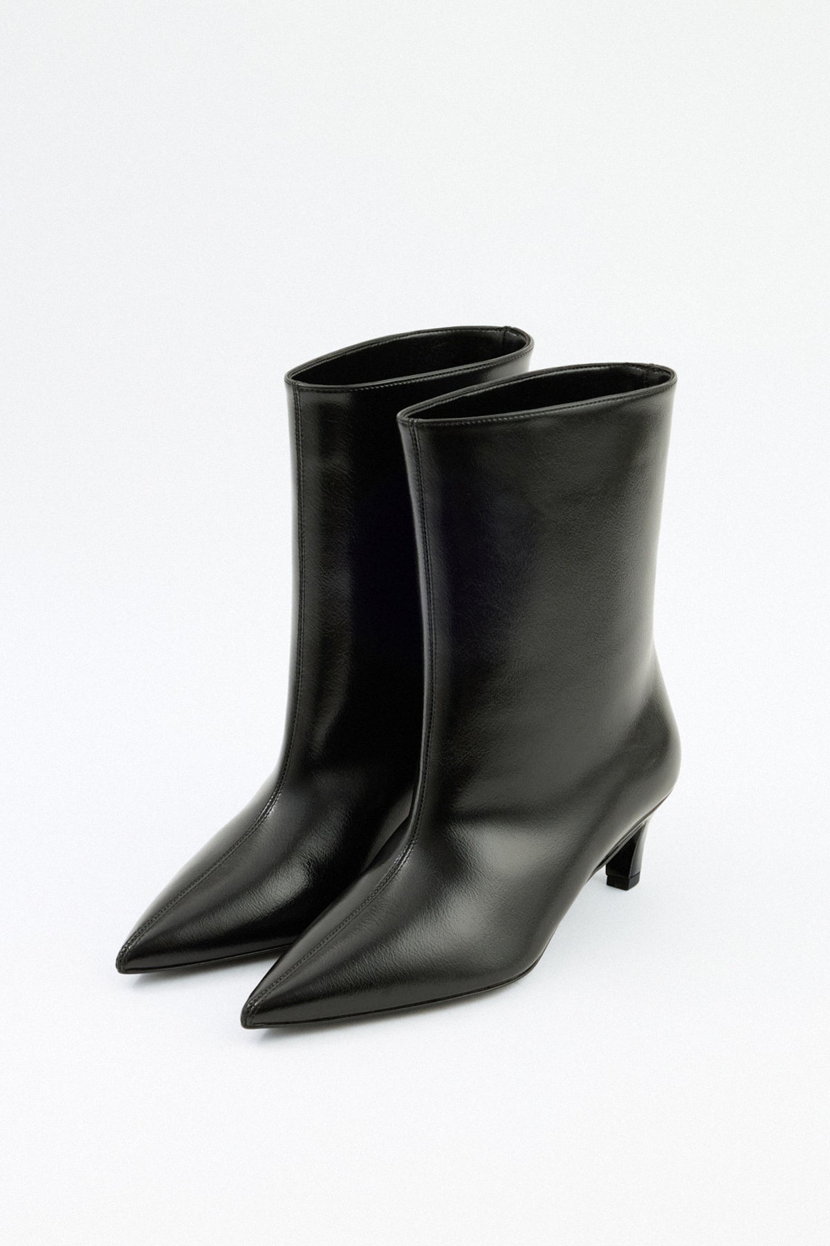 Stivaletti Aria in pelle - Nero