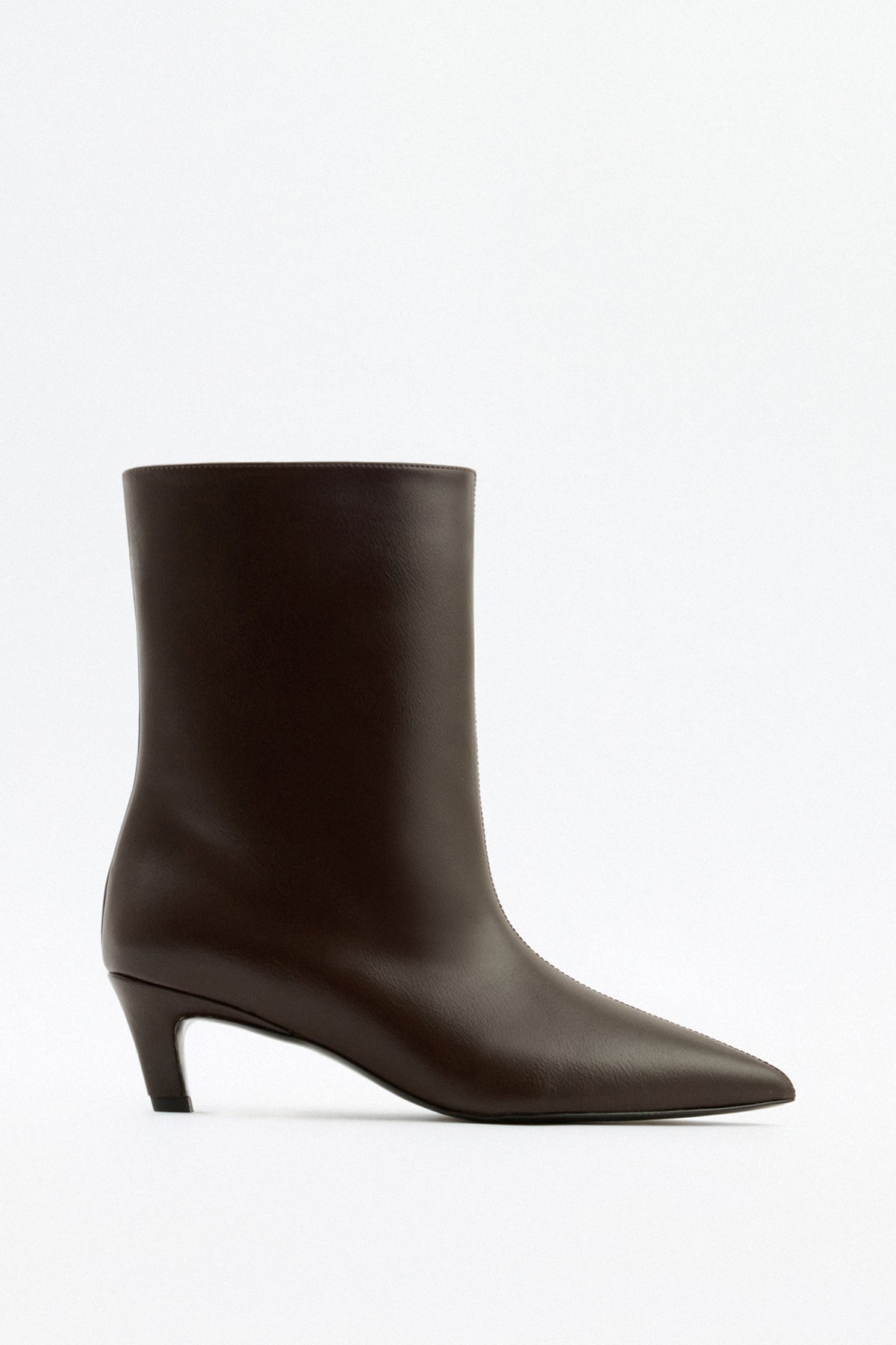 Stivaletti Aria in pelle - Marrone scuro
