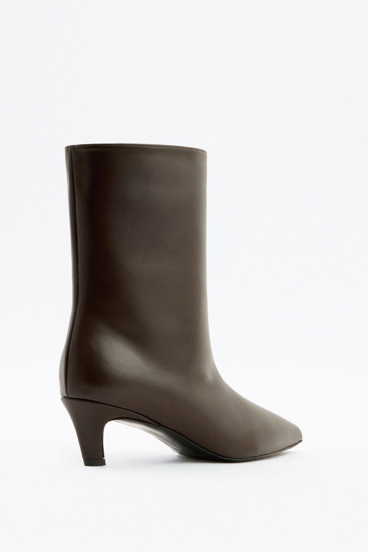 Stivaletti Aria in pelle - Marrone scuro