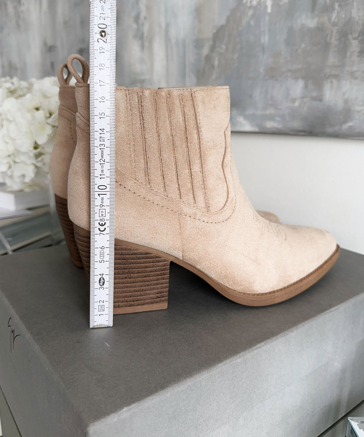 Allie | Stivaletti cowboy beige