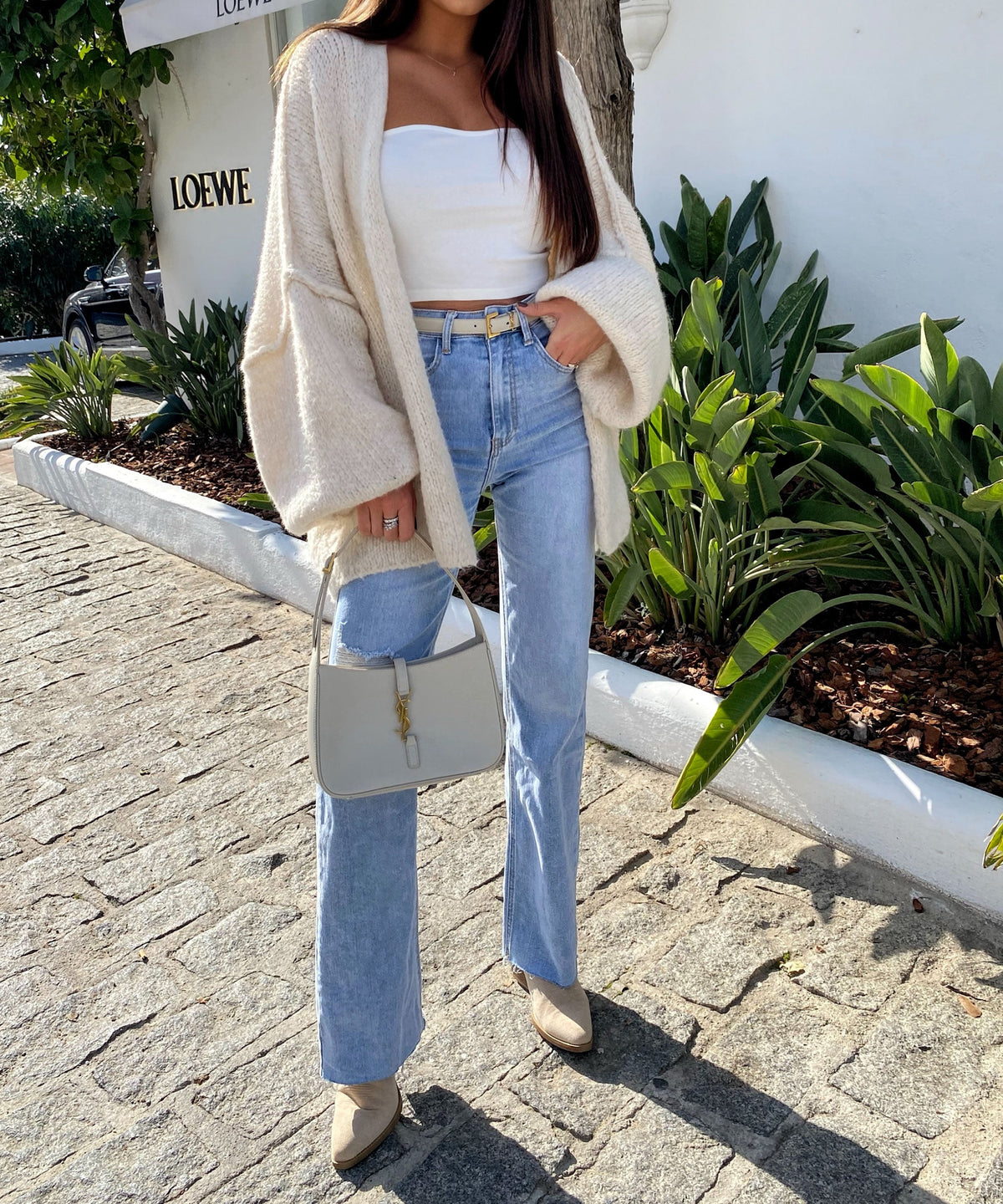 Allie | Stivaletti cowboy beige