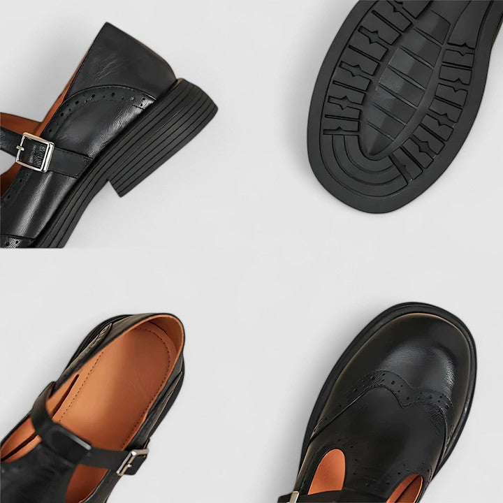 Marie | Mary Jane brogue stile Oxford