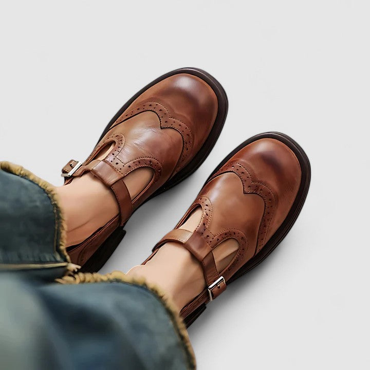 Marie | Mary Jane brogue stile Oxford