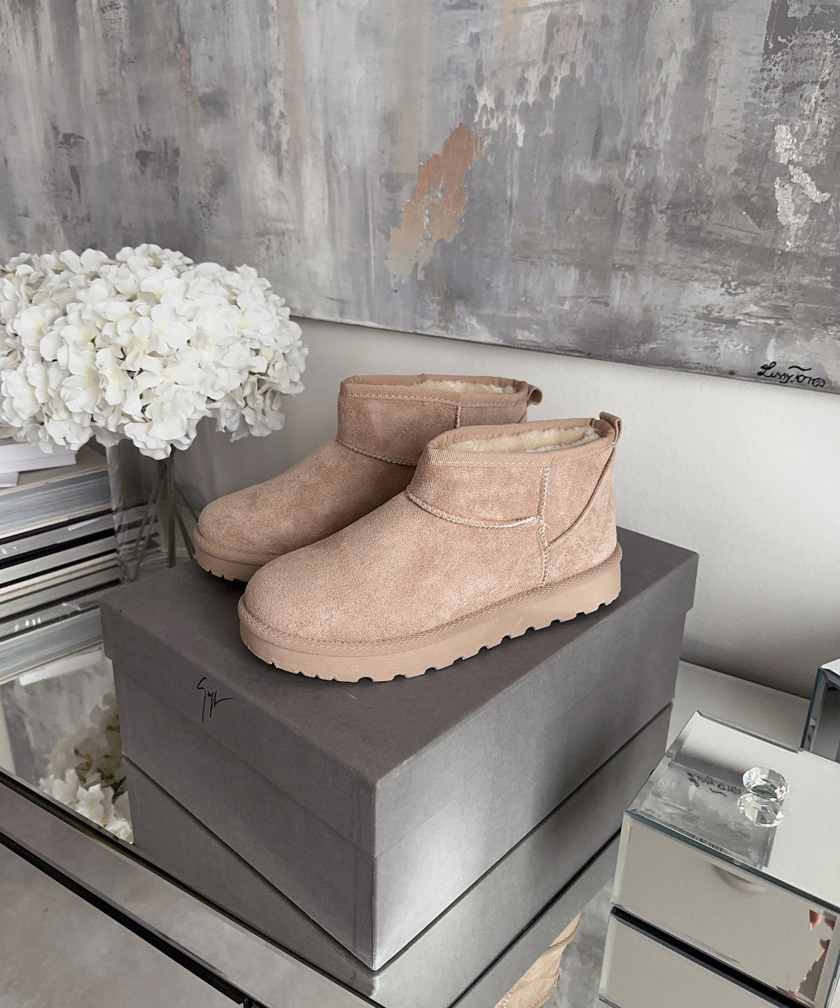 Sana | Stivaletti foderati beige