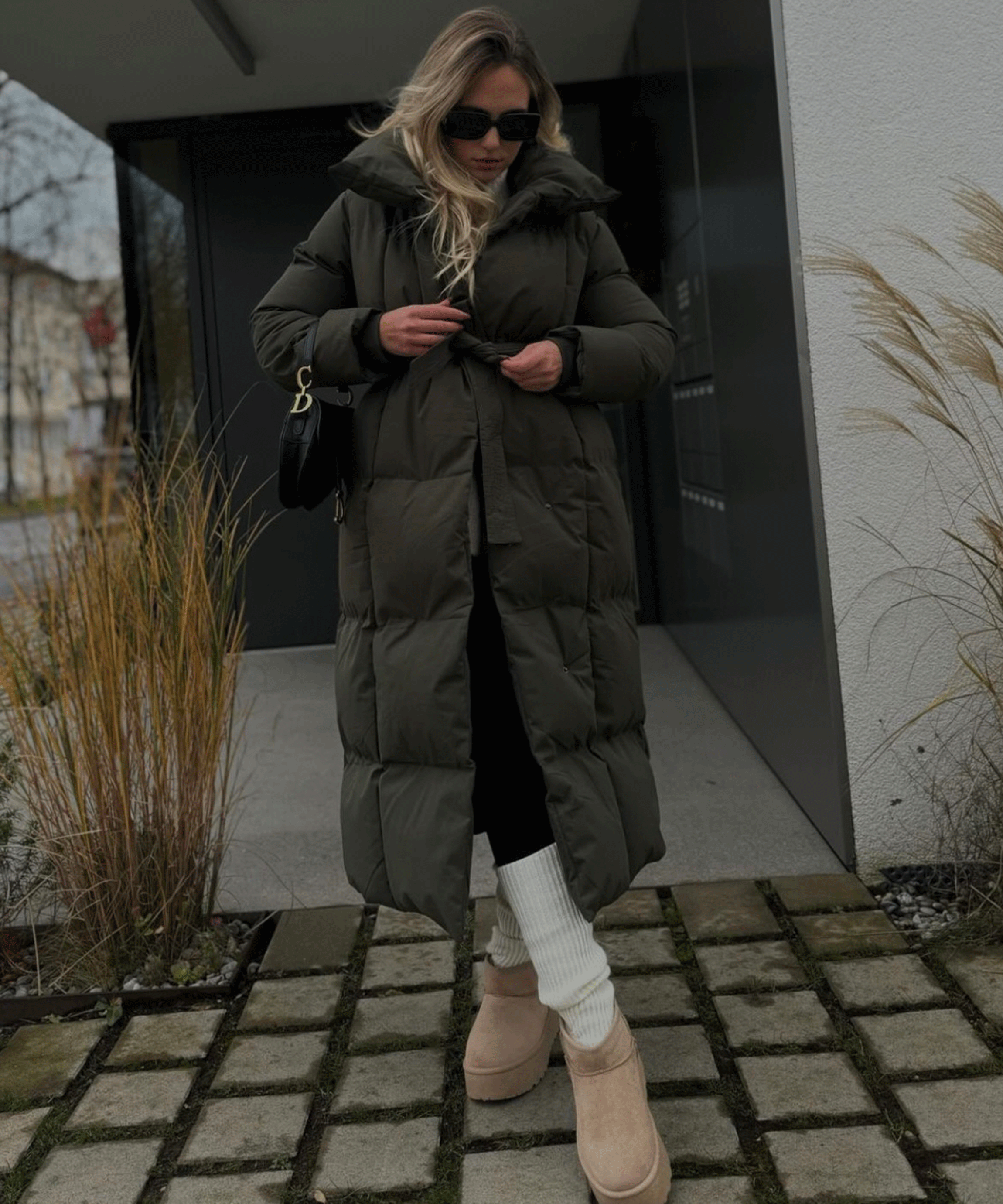 Nina | Stivaletti con plateau foderati cammello
