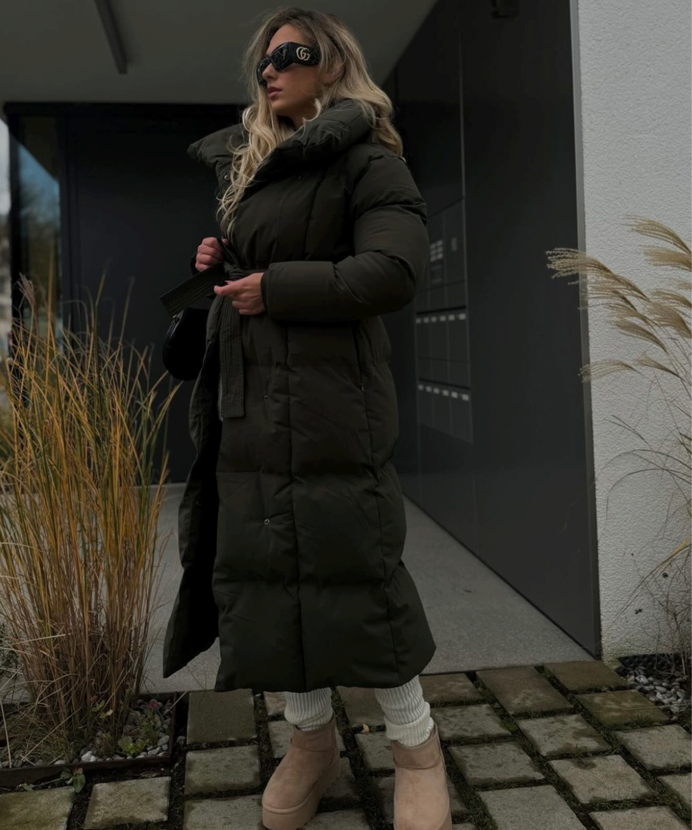 Nina | Stivaletti con plateau foderati cammello
