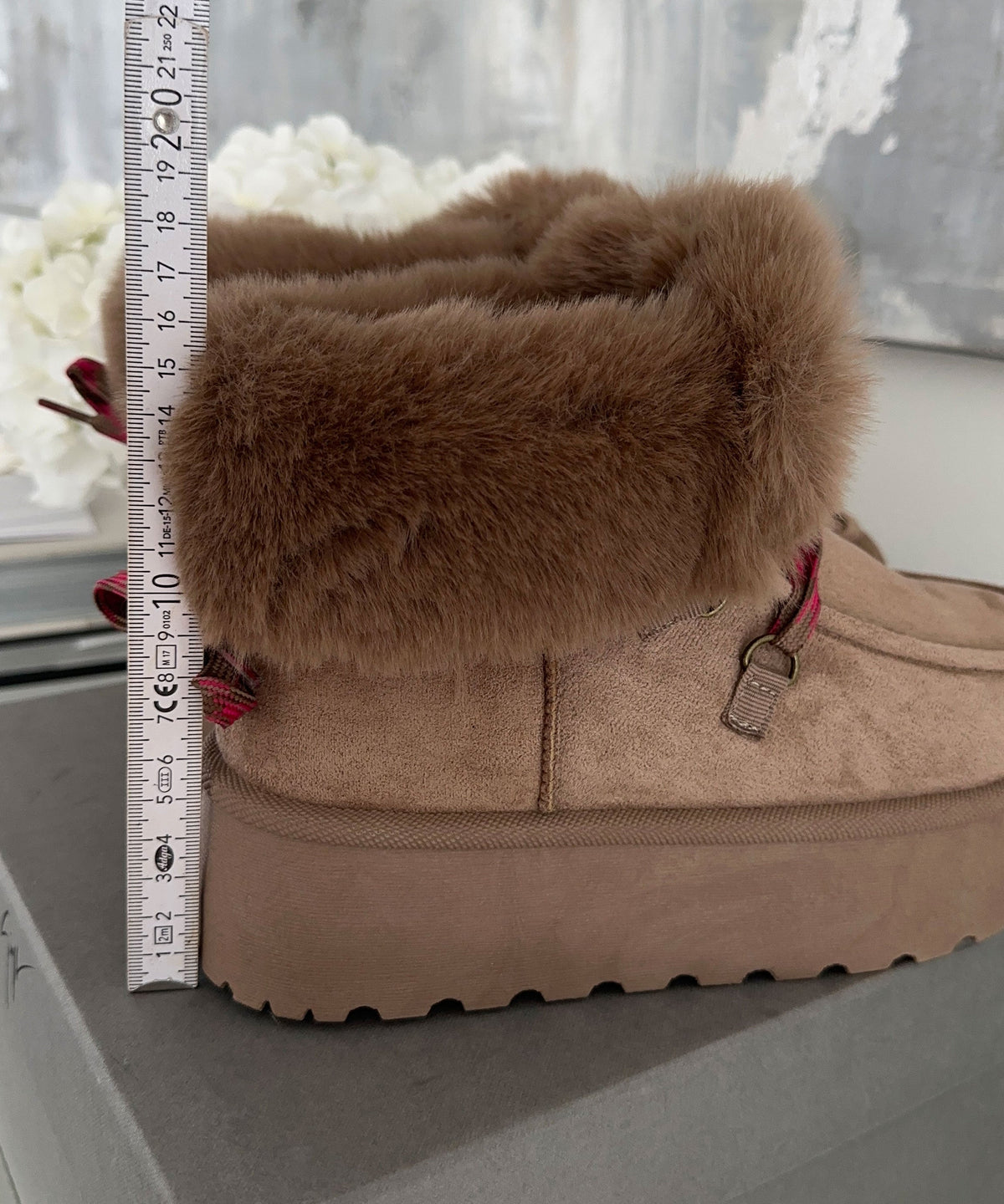 Randa | Doposci foderati in pelliccia beige