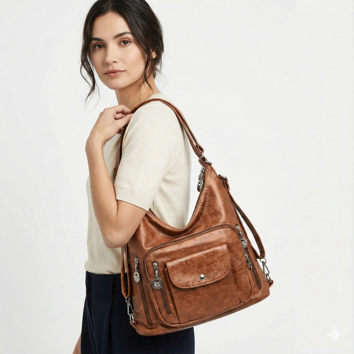 Women's Leather Bag - Lim