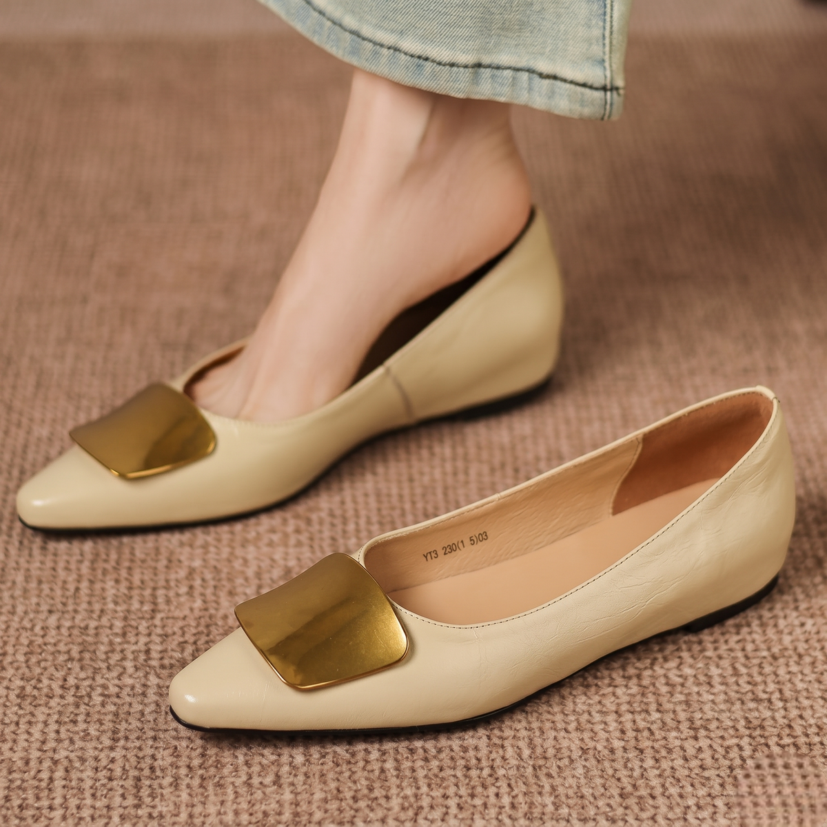 Lorea | Ballerine in vera pelle