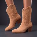 Hallie – Stivali western con ricami