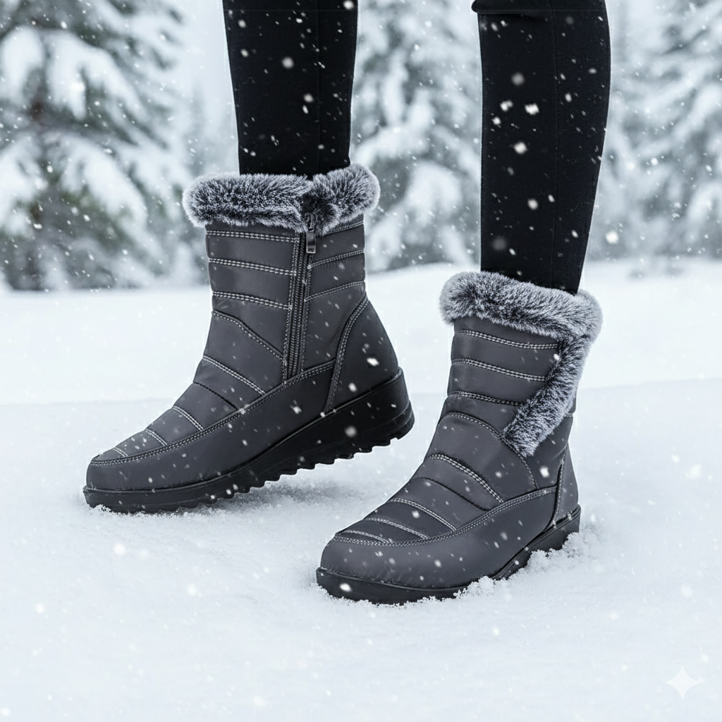 Aspen Ridge – Stivali da neve con fodera in pelliccia sintetica