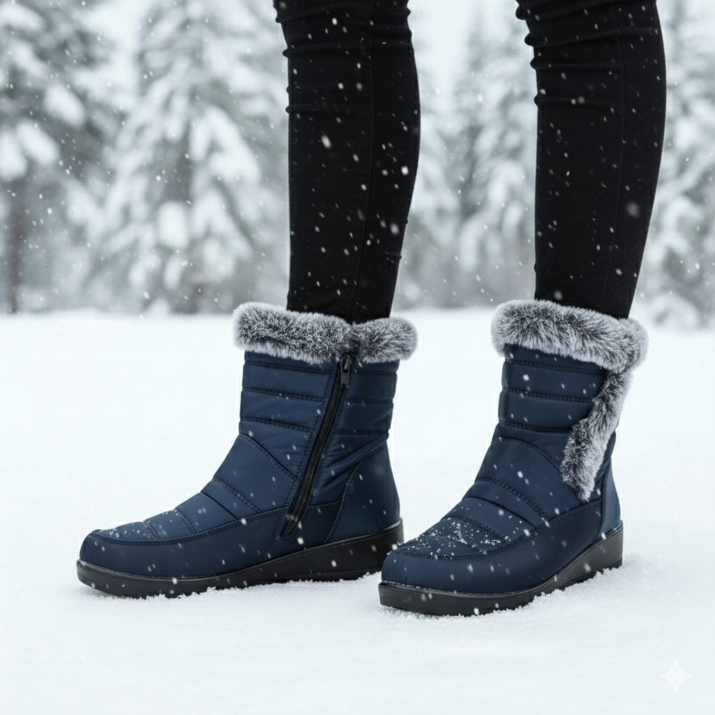 Aspen Ridge – Stivali da neve con fodera in pelliccia sintetica