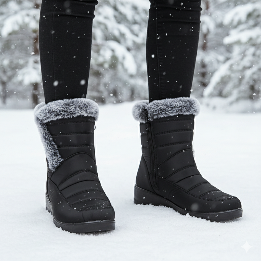 Aspen Ridge – Stivali da neve con fodera in pelliccia sintetica
