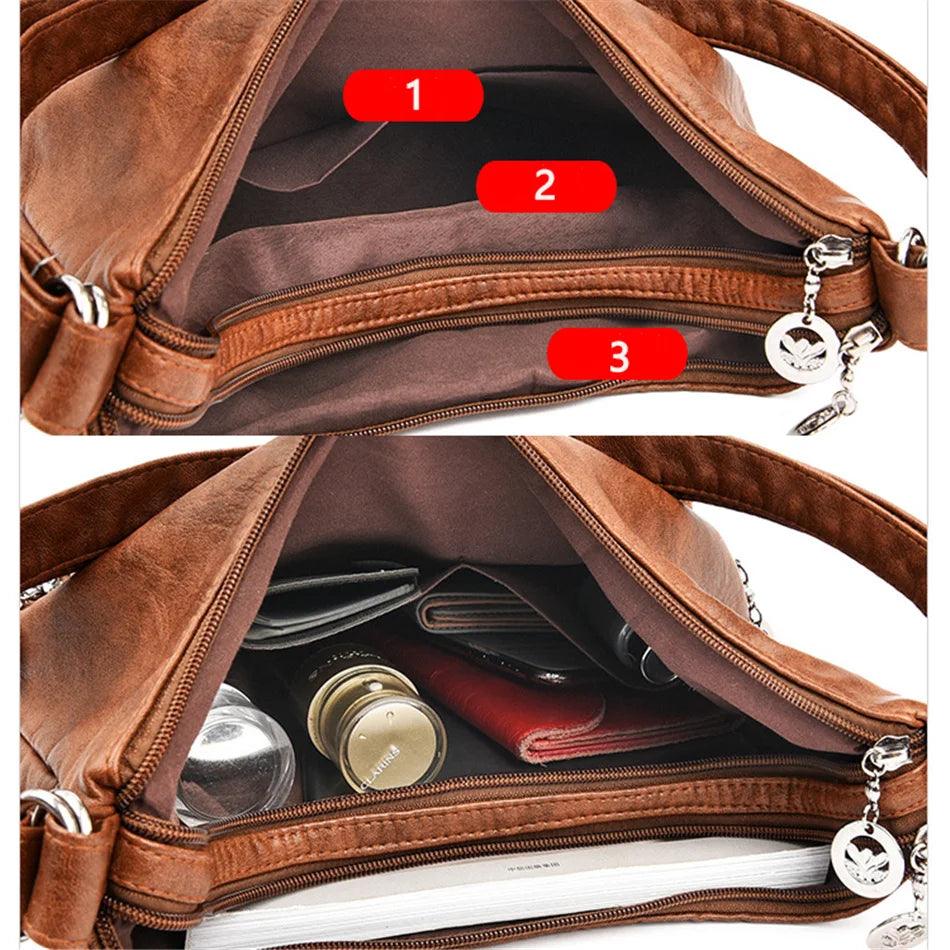 Women's Leather Bag - Lim