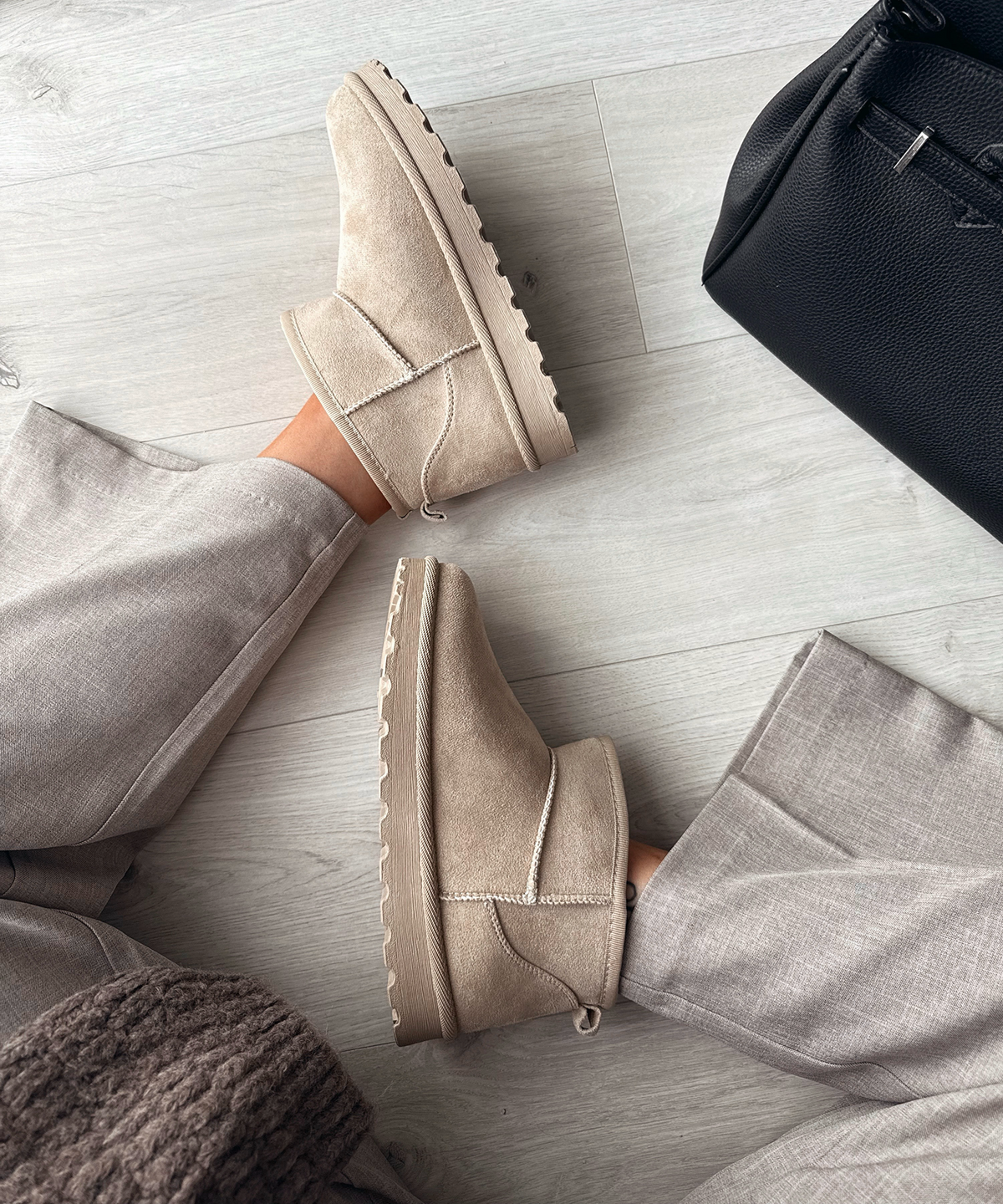 Sana | Stivaletti foderati beige