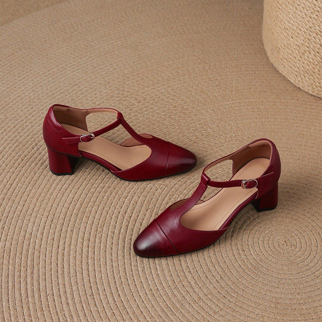 Orena | Scarpe in vera pelle con tagli laterali
