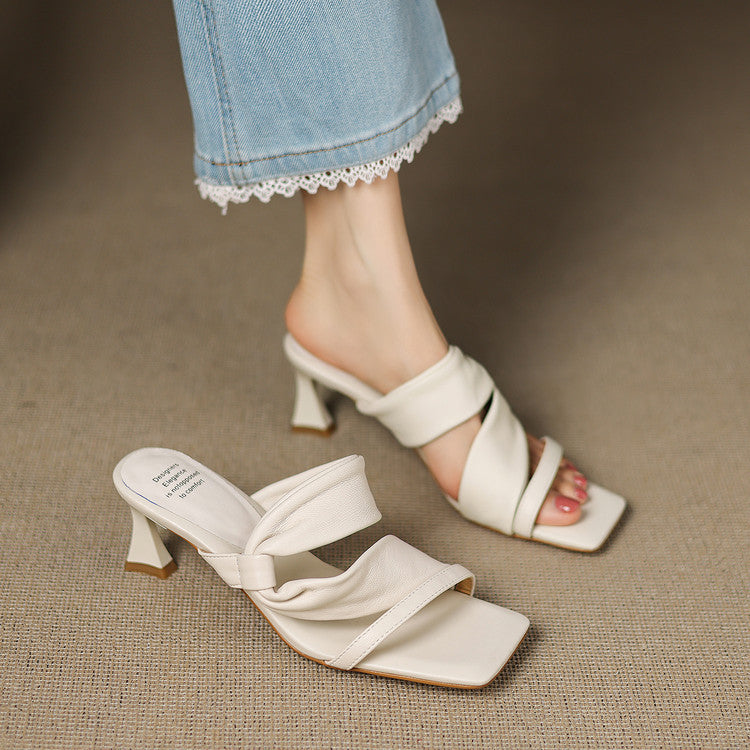 Marisa | Sandali in vera pelle metallizzata