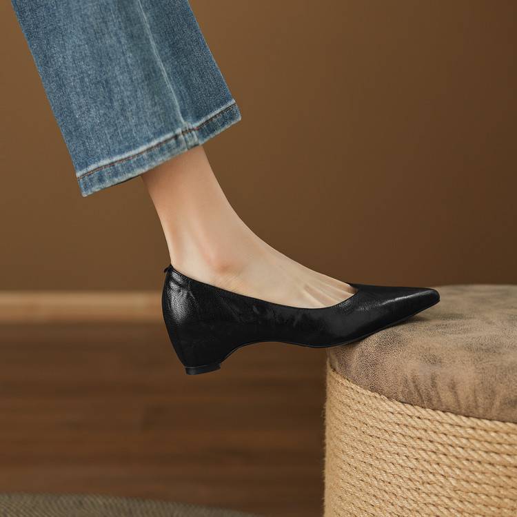 Nolia | Décolleté in vera pelle a punta