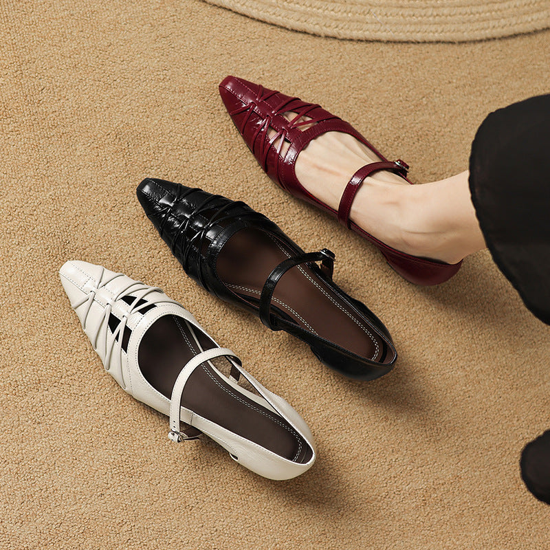 Quela | Ballerine Mary Jane traforate