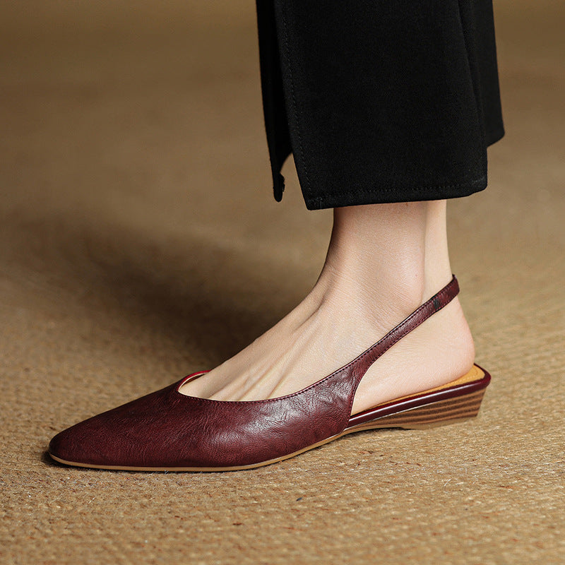Adria | Slingback in vera pelle