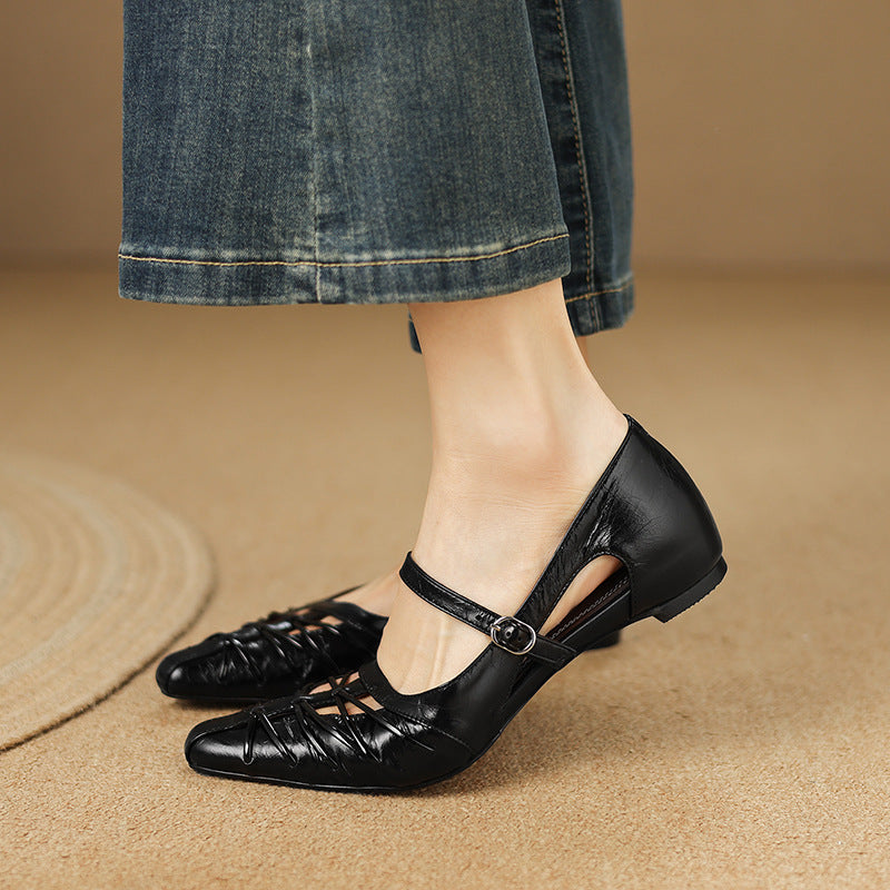 Quela | Ballerine Mary Jane traforate