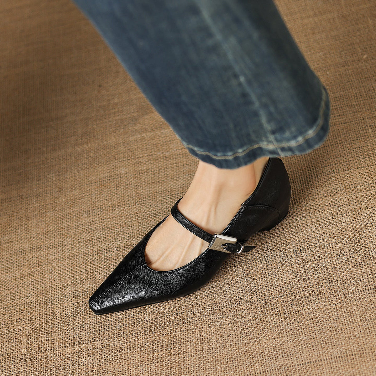 Tessa | Ballerine Mary Jane a punta