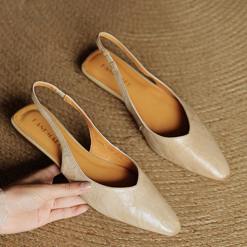 Adria | Slingback in vera pelle