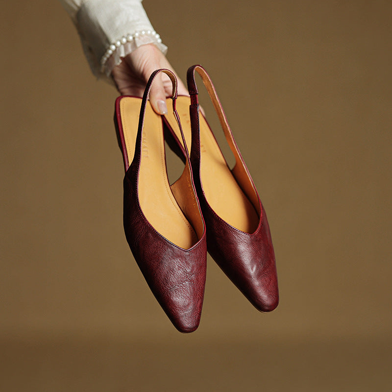 Adria | Slingback in vera pelle