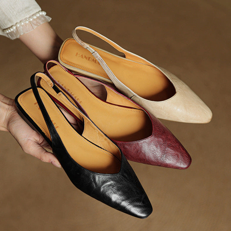 Adria | Slingback in vera pelle