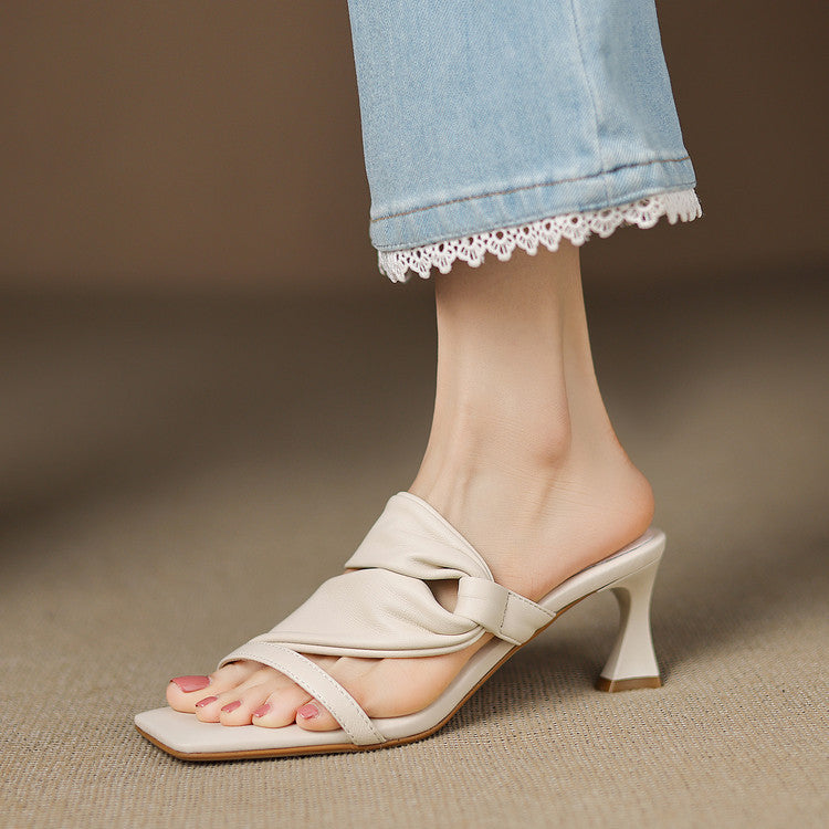 Marisa | Sandali in vera pelle metallizzata