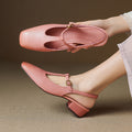 Jessi | Slingback in vera pelle con cinturino a T