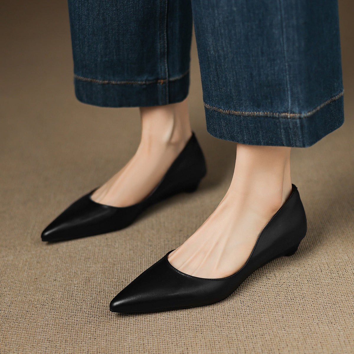 Arla | Ballerine in vera pelle