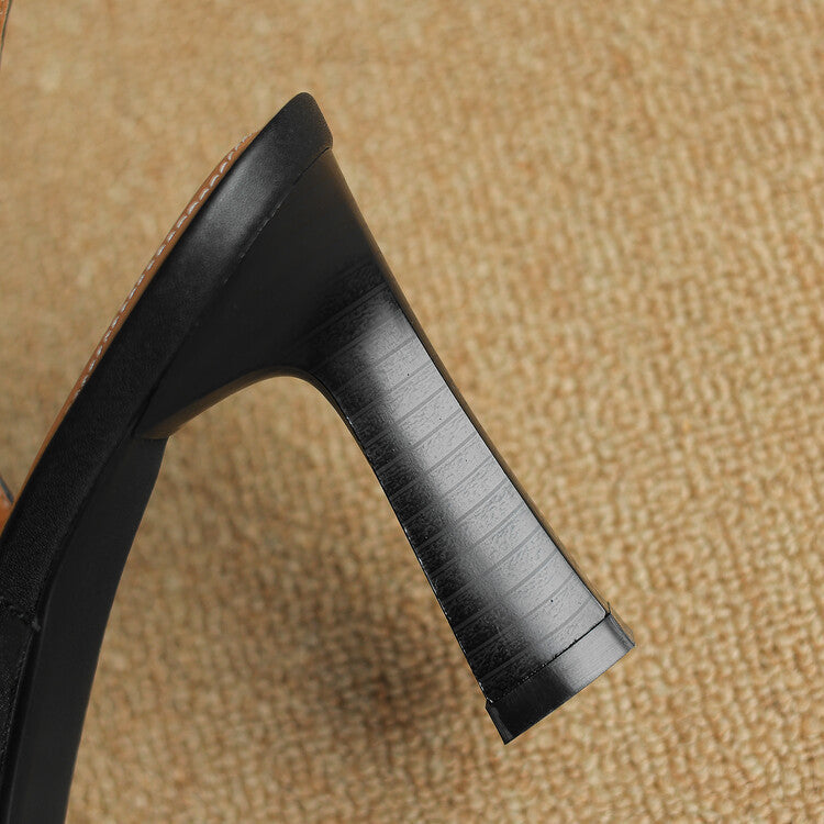 Ezzy | Slingback in vera pelle con doppio cinturino