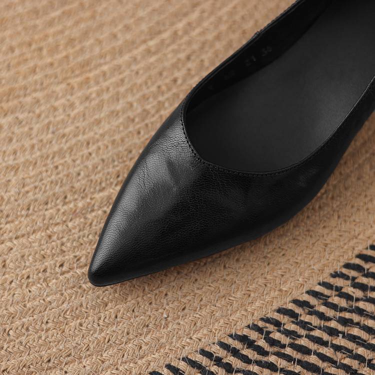Nolia | Décolleté in vera pelle a punta