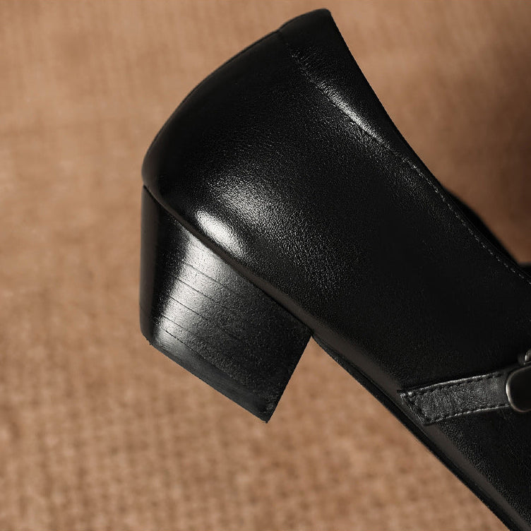 Murel | Mary Jane in vera pelle intrecciata