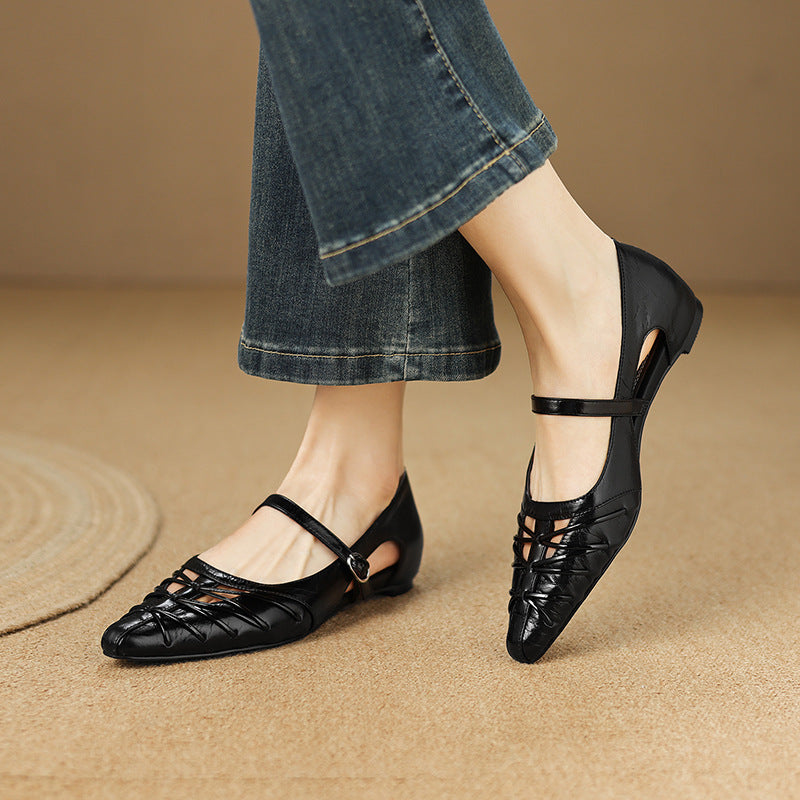 Quela | Ballerine Mary Jane traforate