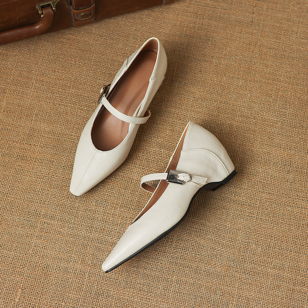 Tessa | Ballerine Mary Jane a punta