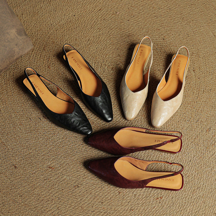 Adria | Slingback in vera pelle